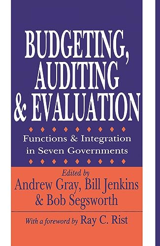 Imagen de archivo de Budgeting, Auditing, and Evaluation a la venta por Blackwell's