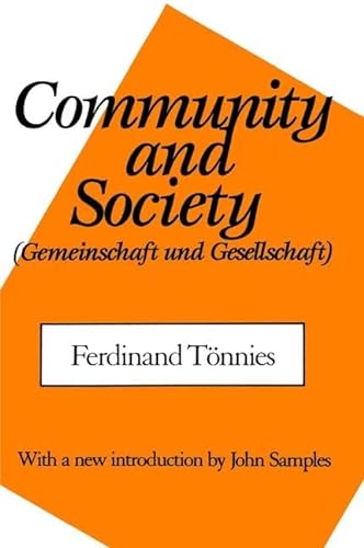 9781138520868: Community and Society