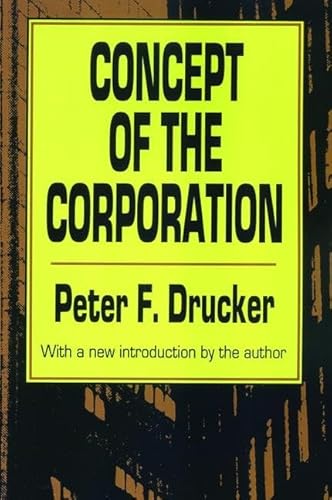 9781138520950: Concept of the Corporation