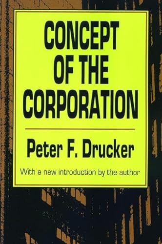 9781138520950: Concept of the Corporation