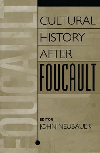 Imagen de archivo de Cultural History After Foucault a la venta por Blackwell's
