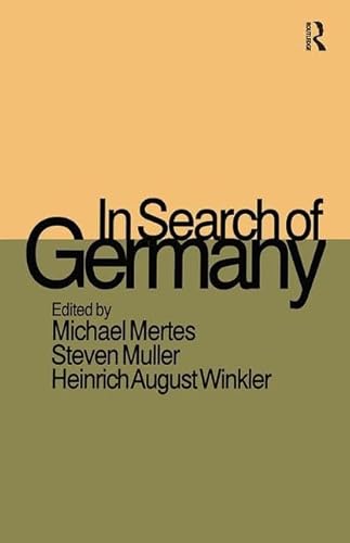 Beispielbild fr In Search of Germany zum Verkauf von Blackwell's