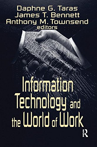 Imagen de archivo de Information Technology and the World of Work a la venta por Revaluation Books