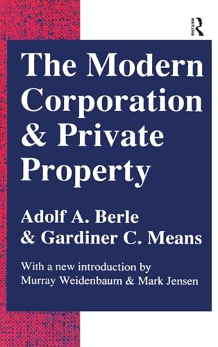 Stock image for The Modern Corporation and Private Property for sale by Chiron Media