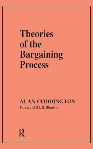 Stock image for Theories of the Bargaining Process for sale by Chiron Media