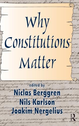 Stock image for Why Constitutions Matter for sale by Chiron Media