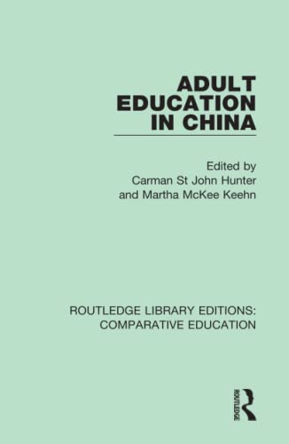 Imagen de archivo de Adult Education in China a la venta por Blackwell's