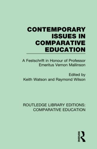 Beispielbild fr Contemporary Issues in Comparative Education zum Verkauf von Buchpark