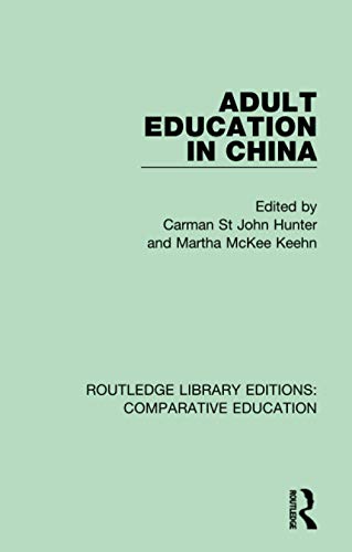 Imagen de archivo de Adult Education in China a la venta por Blackwell's