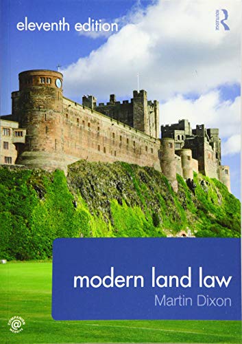 Stock image for Modern Land Law for sale by WorldofBooks