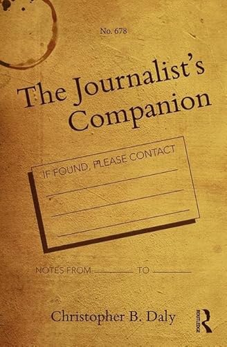 Stock image for The Journalist's Companion for sale by Textbooks_Source