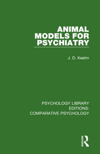 Beispielbild fr Animal Models for Psychiatry zum Verkauf von Blackwell's