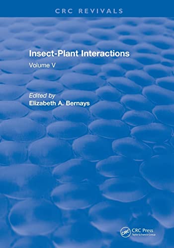 Stock image for Insect-Plant Interactions (1993): Volume V for sale by Blackwell's