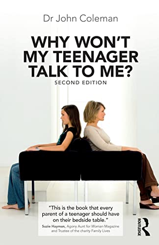 Beispielbild fr Why Won't My Teenager Talk to Me? zum Verkauf von Blackwell's