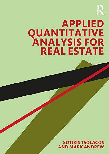 

Applied Quantitative Analysis for Real Estate