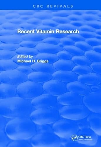 Stock image for Recent Vitamin Research for sale by Blackwell's