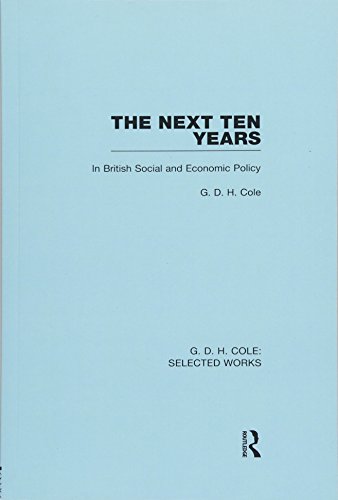 Beispielbild fr The Next Ten Years zum Verkauf von THE SAINT BOOKSTORE
