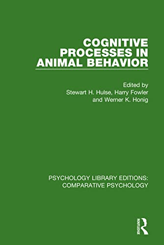 Stock image for Cognitive Processes in Animal Behavior for sale by Blackwell's