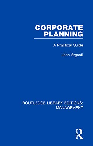 9781138564138: Corporate Planning (Routledge Library Editions: Management)