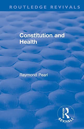Stock image for Revival: Constitution and Health (1933) for sale by Chiron Media