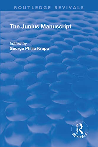 Beispielbild fr Revival: The Junius Manuscript (1931) zum Verkauf von Blackwell's