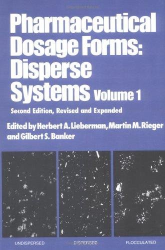 Imagen de archivo de Pharmaceutical Dosage Forms Disperse Systems, Volume 1, 2Nd Ed. a la venta por SMASS Sellers