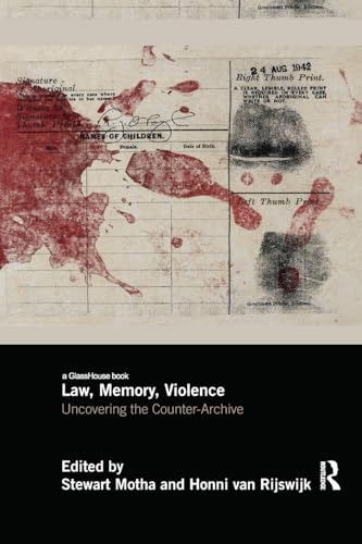 Stock image for Law, Memory, Violence for sale by Blackwell's