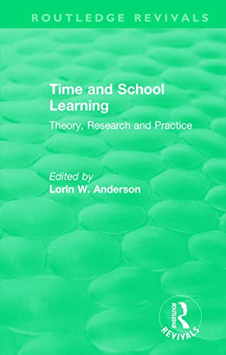 Stock image for Time and School Learning (1984) for sale by Blackwell's