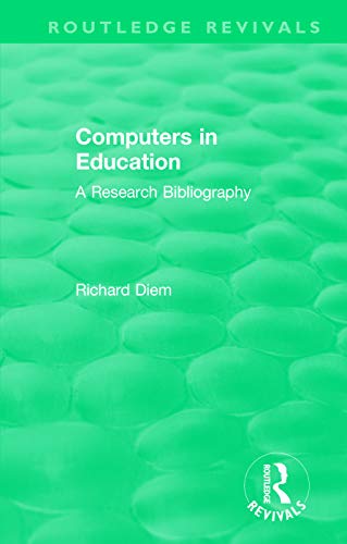 Beispielbild fr Computers in Education zum Verkauf von Blackwell's