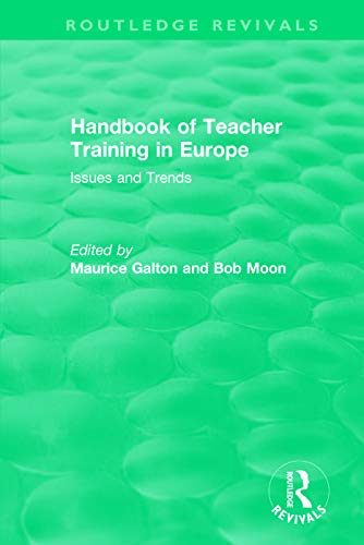 Beispielbild fr Handbook of Teacher Training in Europe (1994) zum Verkauf von Blackwell's