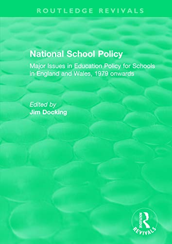 Beispielbild fr National School Policy (1996) zum Verkauf von Blackwell's