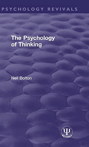 Beispielbild fr The Psychology of Thinking zum Verkauf von Blackwell's