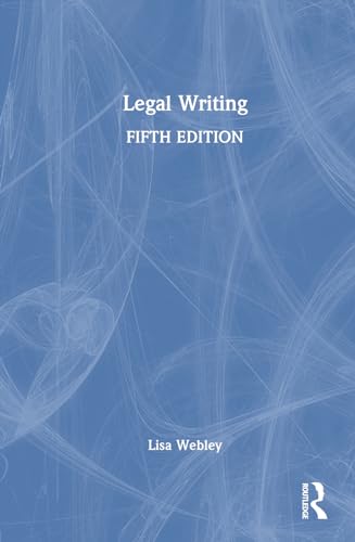 Beispielbild fr Legal Writing zum Verkauf von Blackwell's