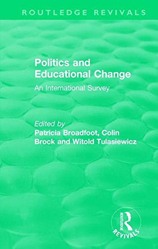 Stock image for Politics and Educational Change: An International Survey for sale by Blackwell's