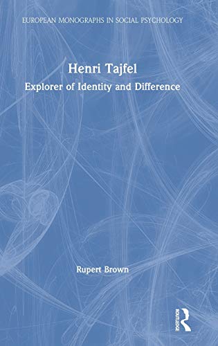 Beispielbild fr Henri Tajfel: Explorer of Identity and Difference (European Monographs in Social Psychology) zum Verkauf von Buchpark