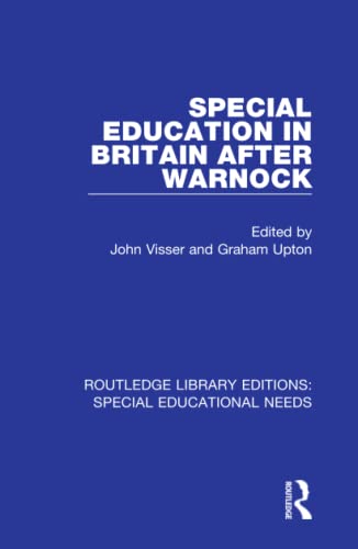Stock image for Special Education in Britain After Warnock (Routledge Library Editions: Special Educational Needs) for sale by Chiron Media
