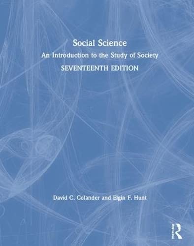 Stock image for Social Science: An Introduction to the Study of Society for sale by Solr Books