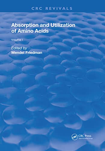 9781138596672: Absorption and Utilization of Amino Acids