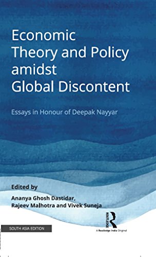 Stock image for Economic Theory and Policy Amidst Global Discontent: Essays in Honour of Deepak Nayyar for sale by Kanic Books