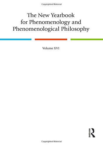 Beispielbild fr The New Yearbook for Phenomenology and Phenomenological Philosophy: Volume 16 zum Verkauf von THE SAINT BOOKSTORE