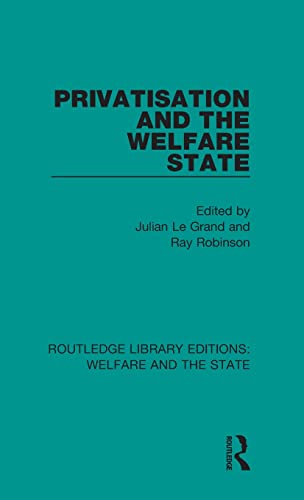 Beispielbild fr Privatisation and the Welfare State zum Verkauf von Blackwell's