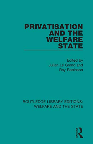 Beispielbild fr Privatisation and the Welfare State zum Verkauf von Blackwell's