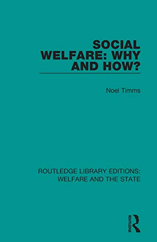 Beispielbild fr Social Welfare: Why and How? zum Verkauf von Blackwell's