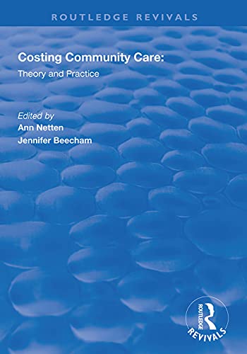 Stock image for Costing Community Care for sale by Blackwell's
