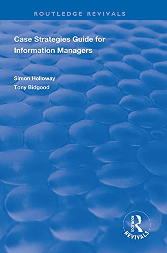 Stock image for CASE Strategies Guide for Information Managers for sale by Blackwell's