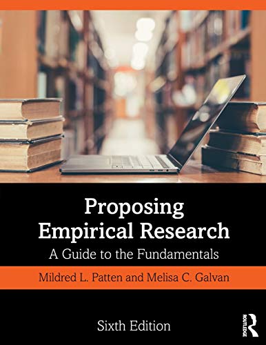 Beispielbild fr Proposing Empirical Research: A Guide to the Fundamentals zum Verkauf von BooksRun