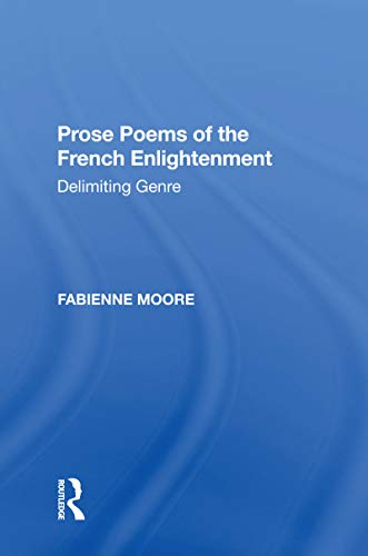9781138620223: Prose Poems of the French Enlightenment
