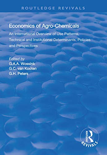 Beispielbild fr The Economics of Agro-Chemicals zum Verkauf von Blackwell's