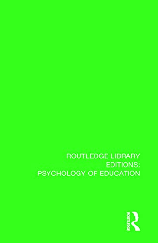 Imagen de archivo de Cognitive Development and Education (Routledge Library Editions: Psychology of Education) a la venta por Chiron Media