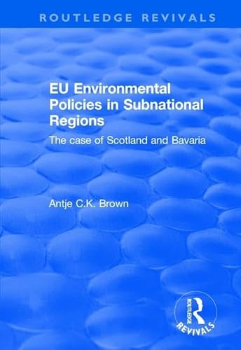 Stock image for EU Environmental Policies in Subnational Regions for sale by Blackwell's